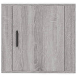 NNEVL Wall-mounted Bedside Cabinets 2 pcs Grey Sonoma 50x30x47 cm