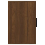 NNEVL Wall-mounted Bedside Cabinets 2 pcs Brown Oak 50x30x47 cm