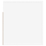 NNEVL Wall-mounted Bedside Cabinet White 50x36x40 cm