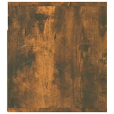 NNEVL Wall-mounted Bedside Cabinets 2 pcs Smoked Oak 50x36x40 cm