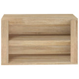 NNEVL Shoe Rack Sonoma Oak 75x35x45 cm Engineered Wood