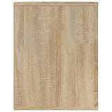 NNEVL Shoe Rack Sonoma Oak 75x35x45 cm Engineered Wood