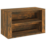 NNEVL Shoe Rack Smoked Oak 75x35x45 cm Engineered Wood