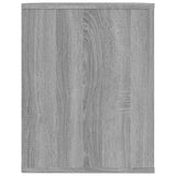 NNEVL Shoe Rack Grey Sonoma 75x35x45 cm Engineered Wood