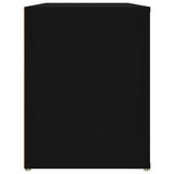 NNEVL Shoe Rack Black 100x35x45 cm Engineered Wood
