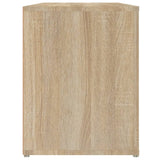 NNEVL Shoe Rack Sonoma Oak 100x35x45 cm Engineered Wood