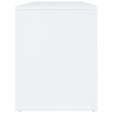 NNEVL Shoe Cabinet White 100x35x45 cm Engineered Wood