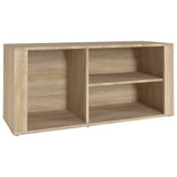 NNEVL Shoe Cabinet Sonoma Oak 100x35x45 cm Engineered Wood