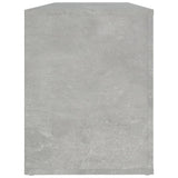 NNEVL Shoe Cabinet Concrete Grey 100x35x45 cm Engineered Wood