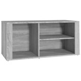 NNEVL Shoe Cabinet Grey Sonoma 100x35x45 cm Engineered Wood