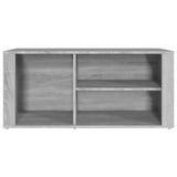 NNEVL Shoe Cabinet Grey Sonoma 100x35x45 cm Engineered Wood