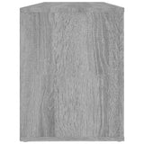 NNEVL Shoe Cabinet Grey Sonoma 100x35x45 cm Engineered Wood
