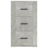 NNEVL Sideboard Concrete Grey 40x33x70 cm Engineered Wood