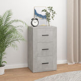 NNEVL Sideboard Concrete Grey 40x33x70 cm Engineered Wood