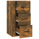 NNEVL Sideboard Smoked Oak 40x33x70 cm Engineered Wood