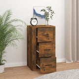 NNEVL Sideboard Smoked Oak 40x33x70 cm Engineered Wood