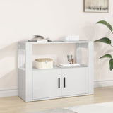NNEVL Sideboard White 80x30x60 cm Engineered Wood