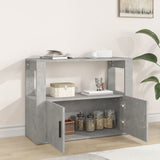 NNEVL Sideboard Concrete Grey 80x30x60 cm Engineered Wood
