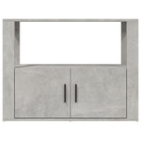 NNEVL Sideboard Concrete Grey 80x30x60 cm Engineered Wood