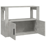 NNEVL Sideboard Concrete Grey 80x30x60 cm Engineered Wood