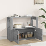NNEVL Sideboard Grey Sonoma 80x30x60 cm Engineered Wood
