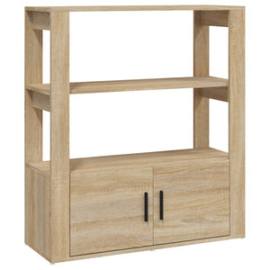NNEVL Sideboard Sonoma Oak 80x30x90 cm Engineered Wood