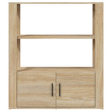 NNEVL Sideboard Sonoma Oak 80x30x90 cm Engineered Wood