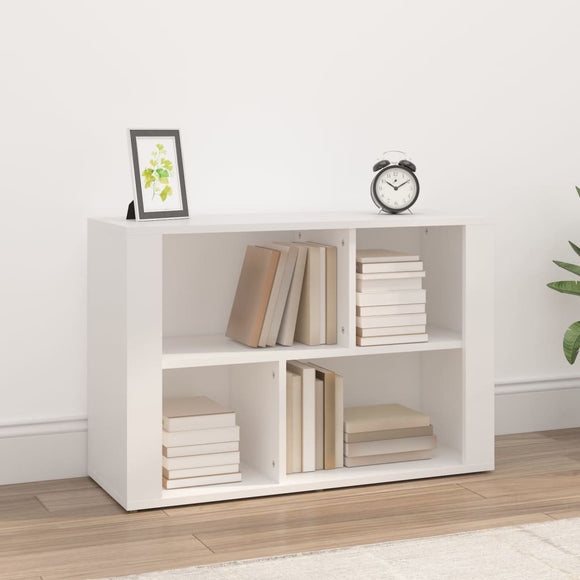 NNEVL Sideboard White 80x30x54 cm Engineered Wood