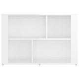 NNEVL Sideboard High Gloss White 80x30x54 cm Engineered Wood
