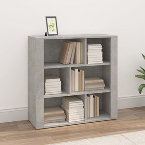 NNEVL Sideboard Concrete Grey 80x30x80 cm Engineered Wood