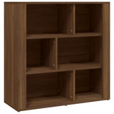 NNEVL Sideboard Brown Oak 80x30x80 cm Engineered Wood