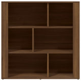 NNEVL Sideboard Brown Oak 80x30x80 cm Engineered Wood