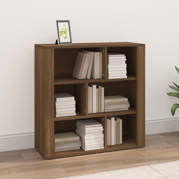 NNEVL Sideboard Brown Oak 80x30x80 cm Engineered Wood