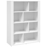 NNEVL Sideboard White 80x30x106 cm Engineered Wood