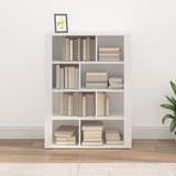 NNEVL Sideboard White 80x30x106 cm Engineered Wood