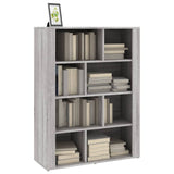 NNEVL Sideboard Grey Sonoma 80x30x106 cm Engineered Wood