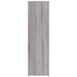 NNEVL Sideboard Grey Sonoma 80x30x106 cm Engineered Wood