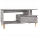 NNEVL Coffee Table Grey Sonoma 90x49x45 cm Engineered Wood