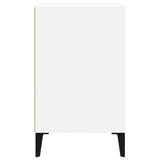 NNEVL Shoe Cabinet High Gloss White 102x36x60 cm Engineered Wood
