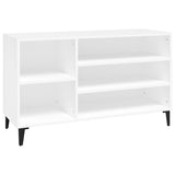 NNEVL Shoe Cabinet White 102x36x60 cm Engineered Wood