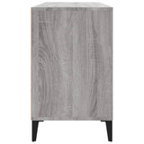 NNEVL Shoe Cabinet Grey Sonoma 102x36x60 cm Engineered Wood