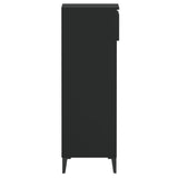 NNEVL Shoe Rack Black 40x36x105 cm Engineered Wood