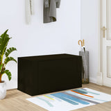 NNEVL Wall-mounted Shoe Cabinet Black 70x35x38 cm Engineered Wood