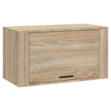NNEVL Wall-mounted Shoe Cabinet Sonoma Oak 70x35x38 cm Engineered Wood