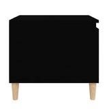 NNEVL Coffee Table Black 100x50x45 cm Engineered Wood