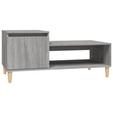 NNEVL Coffee Table Grey Sonoma 100x50x45 cm Engineered Wood