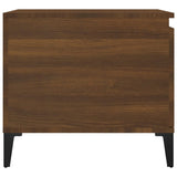 NNEVL Coffee Table Brown Oak 100x50x45 cm Engineered Wood