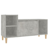 NNEVL TV Cabinet Concrete Grey 100x35x55 cm Engineered Wood