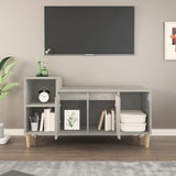 NNEVL TV Cabinet Concrete Grey 100x35x55 cm Engineered Wood