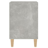 NNEVL TV Cabinet Concrete Grey 100x35x55 cm Engineered Wood